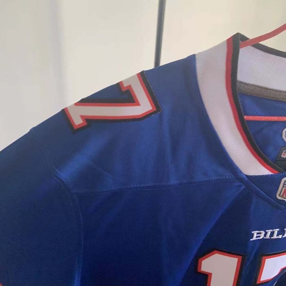 Nike Mens Buffalo Bills Josh Allen #17 Royal Blue Jersey - Picture 7 of 11